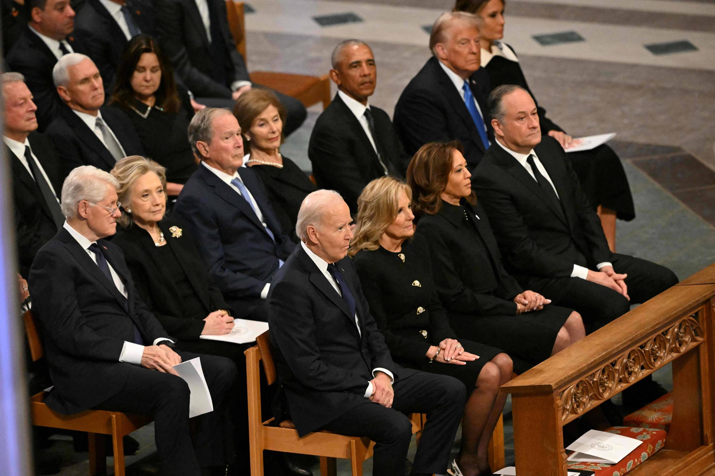 Funeral De Jimmy Carter Reúne Cinco Presidentes Dos Eua - 09 01 2025 