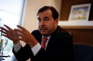 Rodrigo Maia, presidente da CNF