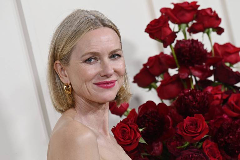 A atriz britânica Naomi Watts em evento da série quot;Feud: Capote vs. The Swansquot;， que ela protagonizou em 2024