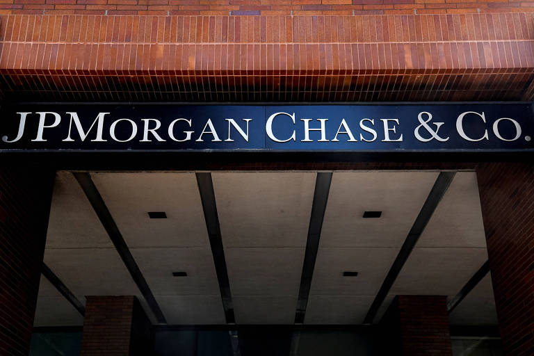 Fachada do banco JPMorgan Chase nos EUA