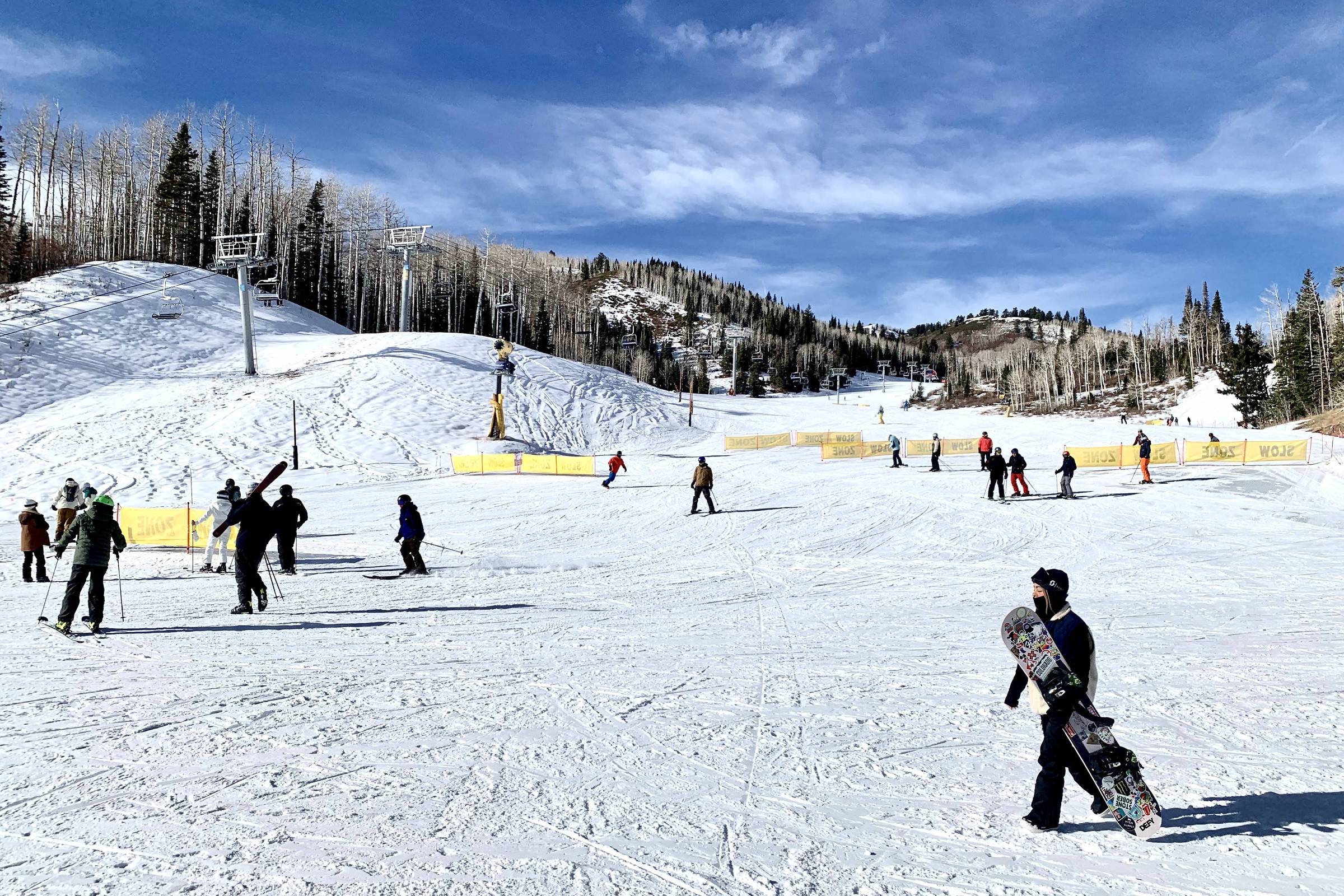 Turista vira atleta olímpico de inverno em Park City, com bobsled, esqui e snowboard