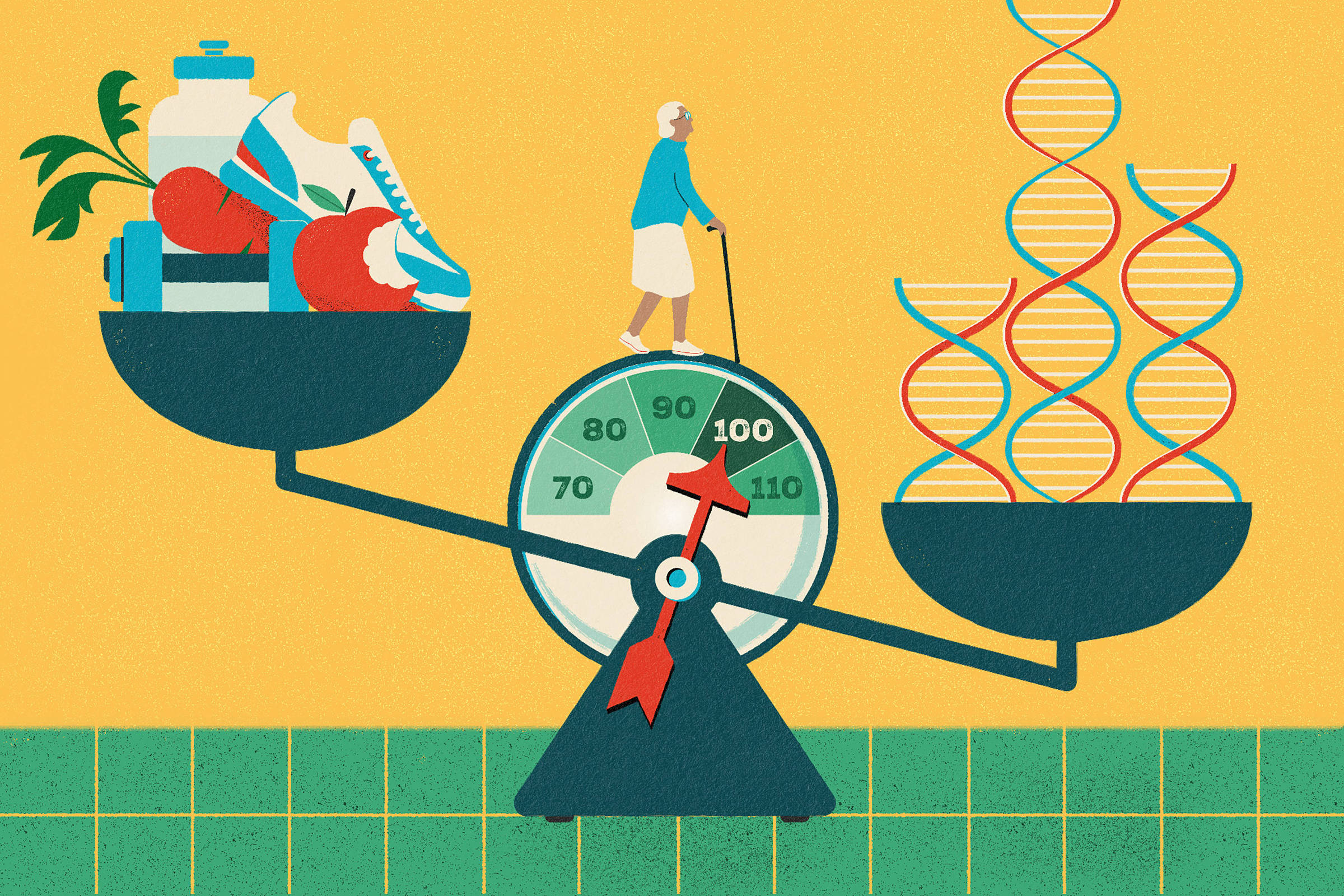 Para a maioria das pessoas, hábitos são mais importantes do que genes para a longevidade