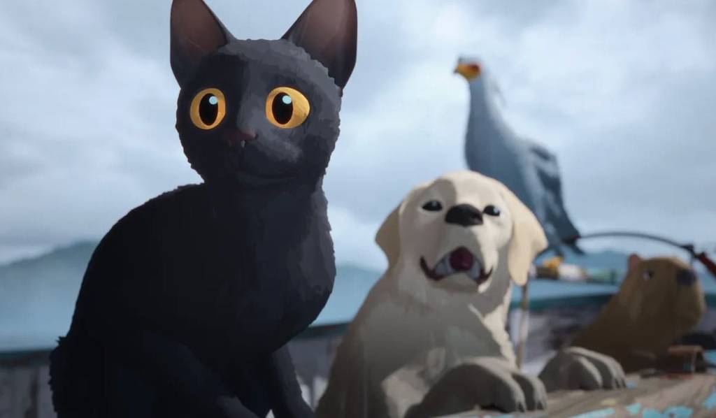 ONG Adote Um Gatinho leva gateiros para ver a pré-estreia de 'Flow' no cinema