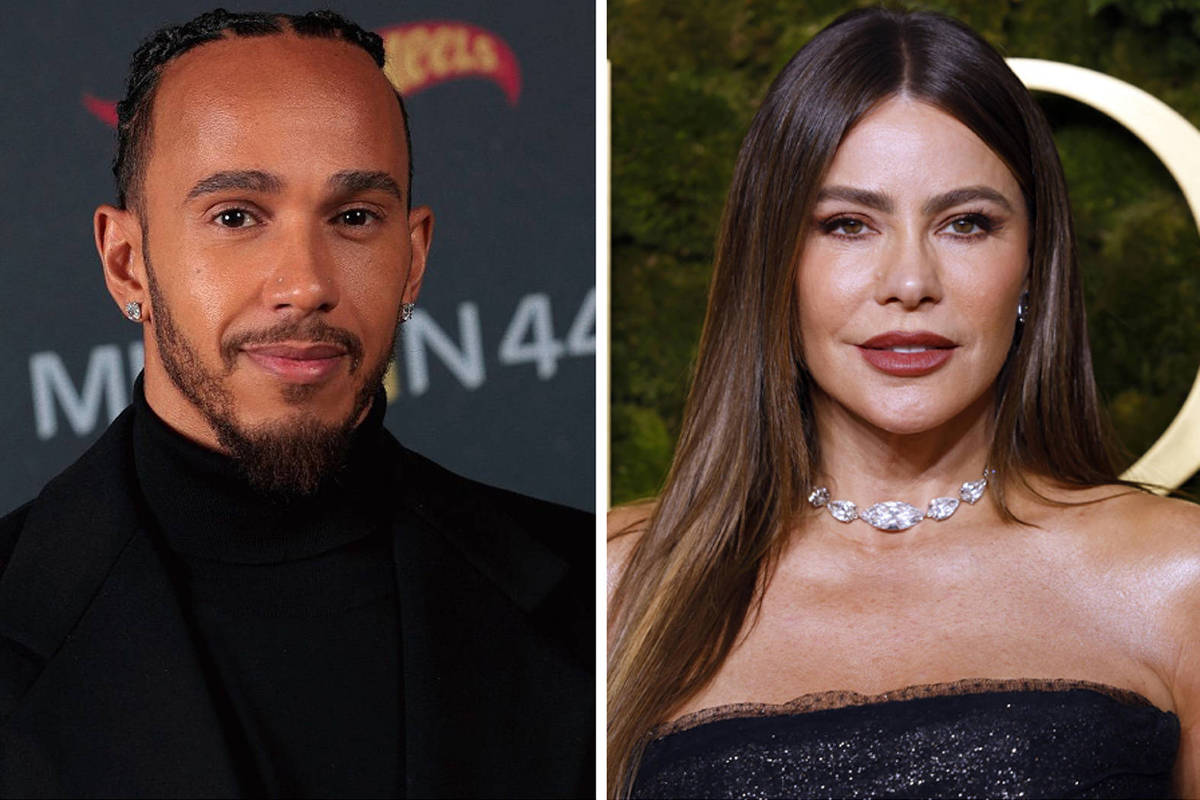 Sofía Vergara e Lewis Hamilton almoçam juntos e levantam suspeitas de romance