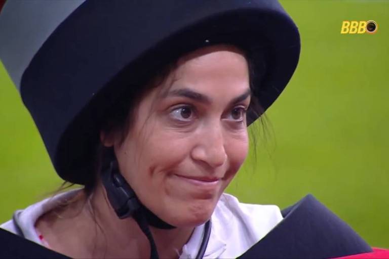 Daniele Hypolito, que fez forte desabafo na madrugada deste domingo (19) no BBB