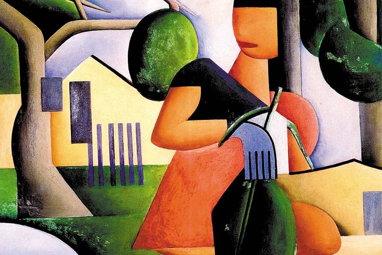 039;A Caipirinha039;， obra de Tarsila do Amaral realizada em 1923