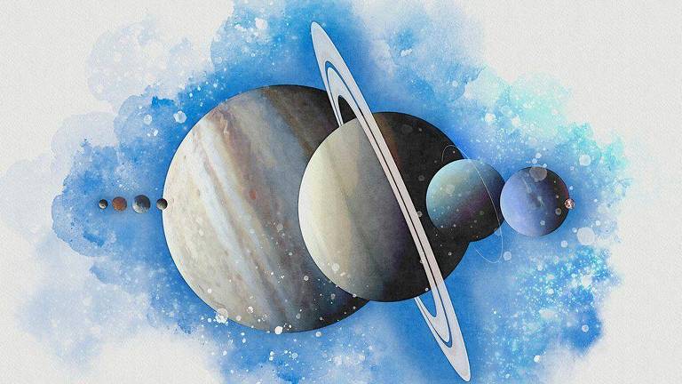 Os observadores do céu poderão apreciar a visão dos planetas em uma noite clara durante janeiro e fevereiro, culminando com sete visíveis ao mesmo tempo