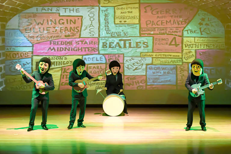 Grupo Beatles 4 Ever Cartoon