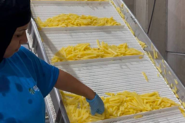 Fábrica da Deutschips， que aspira ser a Elma Chips nacional