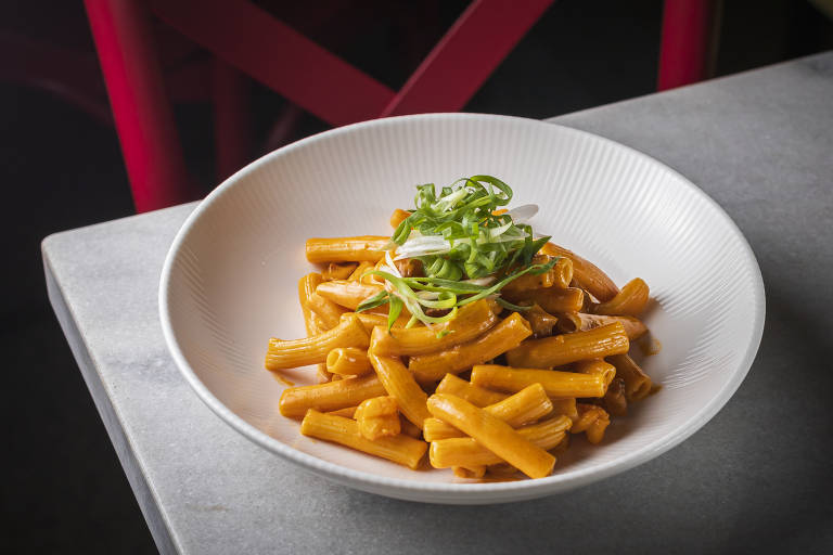 Gochujang pasta, do Manduque Massas