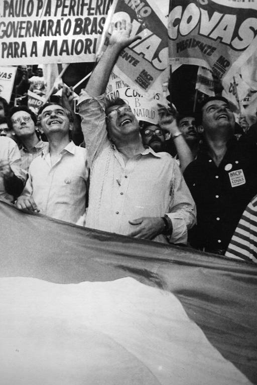 Covas saiu em quarto lugar na disputa ao Palácio do Planalto; mesmo em uma campanha de marcação de posição política, o PSDB se viu ameaçado pós-1989 com as eleições de 1990, quando a bancada de deputados teve queda, além da dificuldade de eleger governadores e senadores