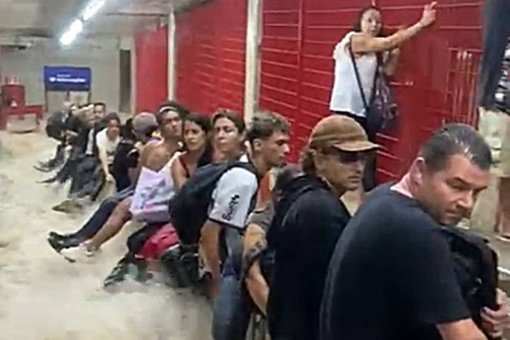 Nunes diz ser 'humanamente impossível' conter enxurrada em estação do metrô