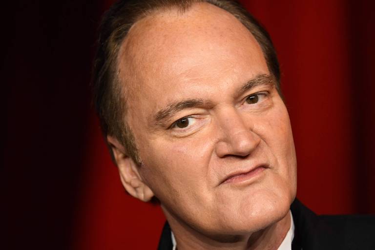 O diretor Quentin Tarantino em evento da Academia de Artes e Ciências Cinematográficas， em 2024， em Los Angeles， nos Estados Unidos