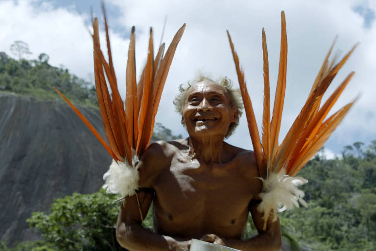 Cena do filme 'A Queda do Céu', de Gabriela Carneiro da Cunha e Eryk Rocha