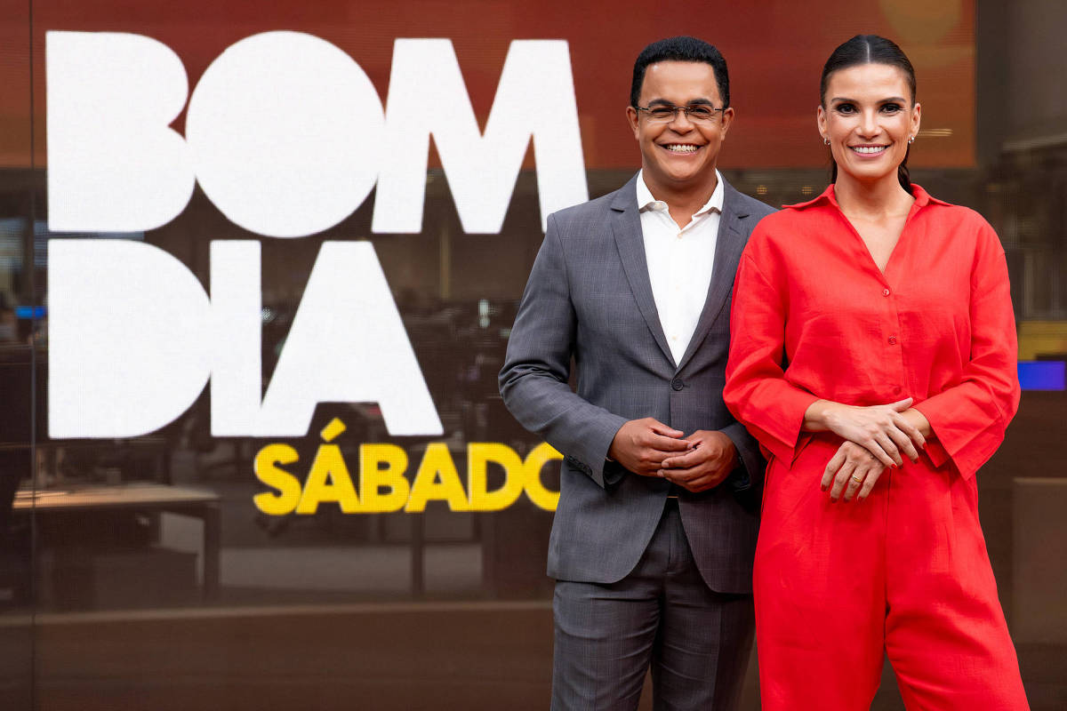 Novo jornal da Globo, Bom Dia Sábado sobe audiência da emissora com um mês no ar