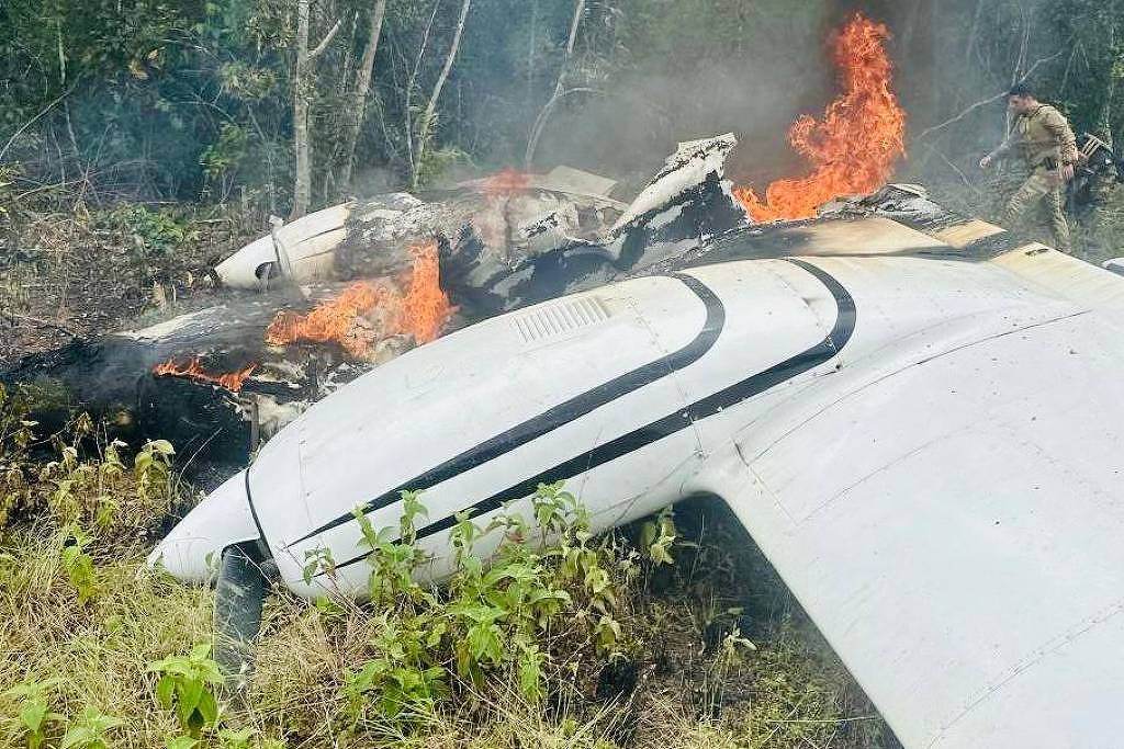 Força Aérea intercepta avião com 500 kg de drogas no Amazonas