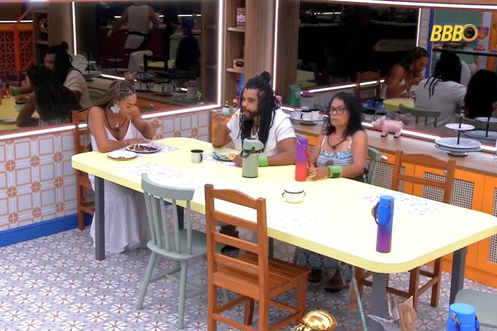 BBB 25: Clima tenso entre os brothers: Diogo e Aline não se falam após formação do Paredão