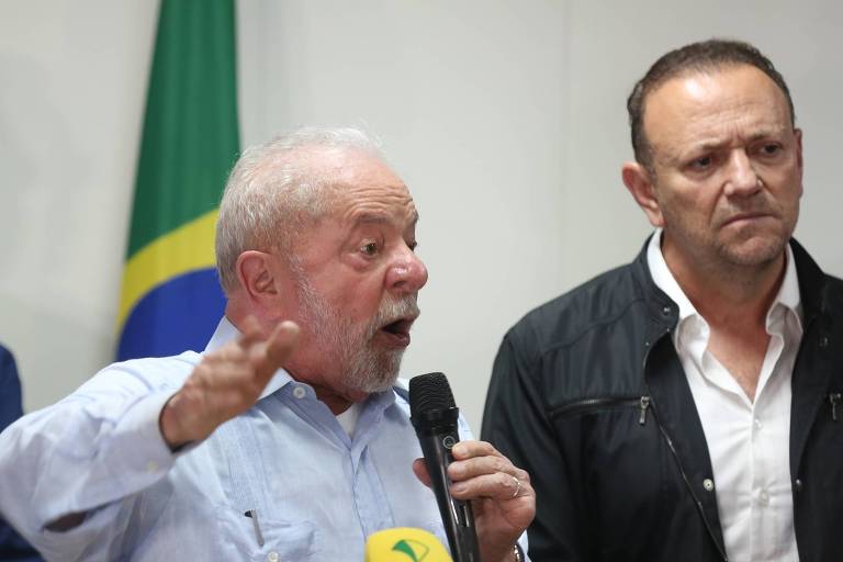 Lula e o ex-prefeito de Araraquara Edinho Silva