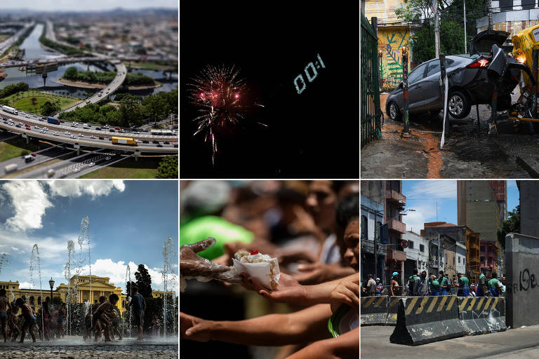 Montagem mostra seis fotografias da galeria, descritas em detalhe no resto da galeria.