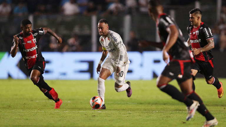 A reestreia de Neymar pelo Santos