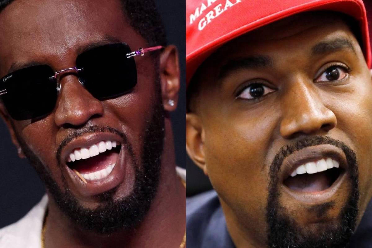 Kanye West anuncia música com Diddy, que continua preso, e sua filha de 11 anos