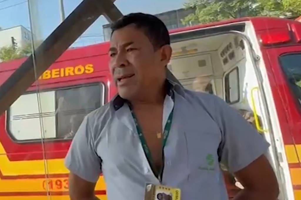 Motorista de ônibus atingido por avião diz que 'salvou todo mundo'