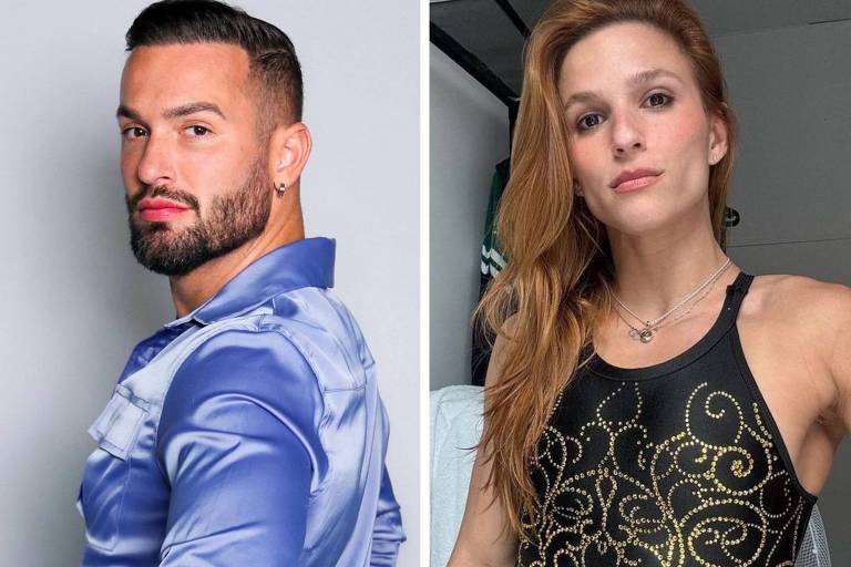 Diego Hypólito e Jade Barbosa