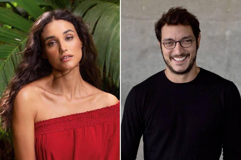 Débora Nascimento e Allan Souza Lima, que estão namorando