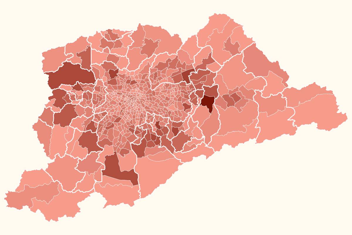 A pé, de carro ou de metrô, como as pessoas se deslocam na Grande São Paulo; veja seu bairro