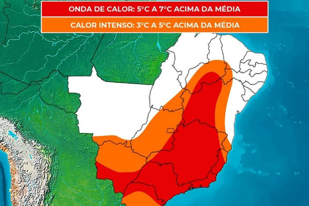 São Paulo deve ter temperaturas entre 33°C e 35°C em nova onda de calor