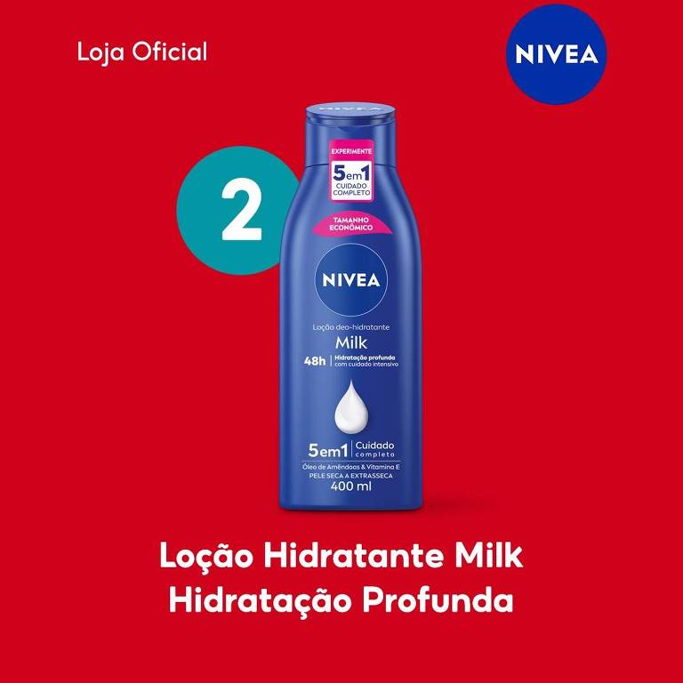 Exemplo de ação feito com a NIVEA