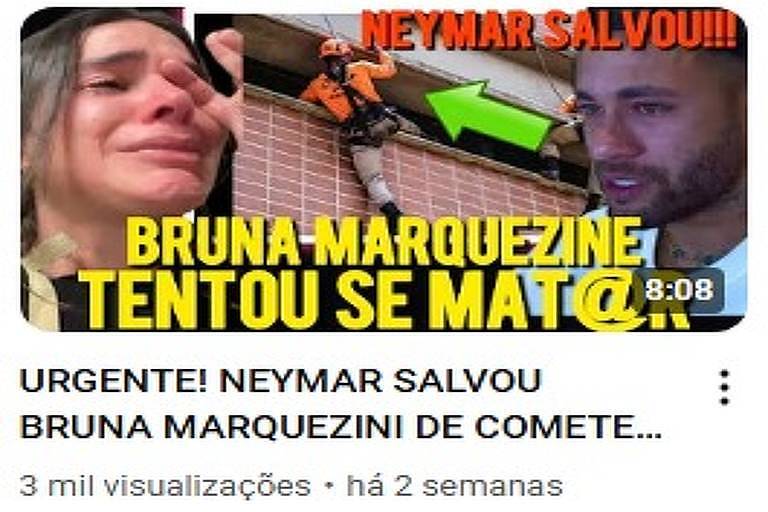 Canais do Youtube espalham fake news de BBB