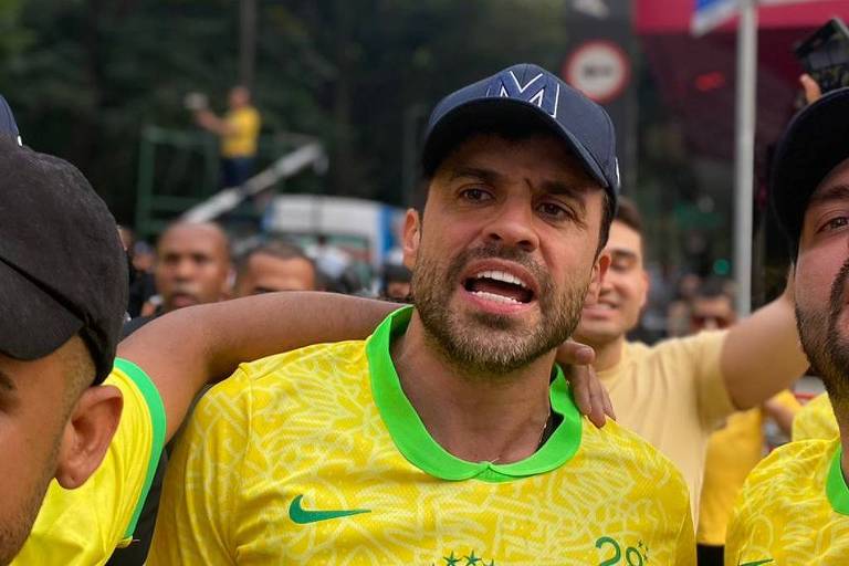 Ex-coach e candidato à prefeitura de São Paulo， Pablo Marçal comparece a manifestação bolsonarista do 7 de Setembro e é ovacionado pelo público