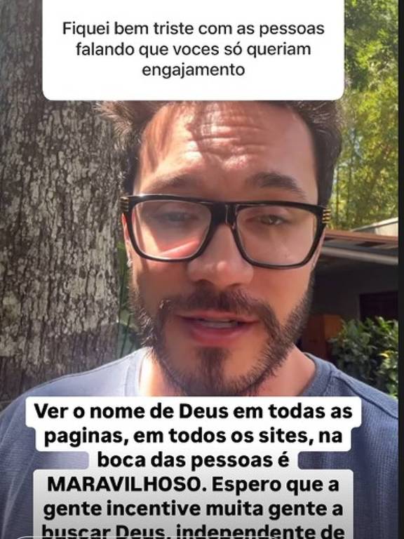 Eliezer desabafa sobre as críticas que recebeu nas redes