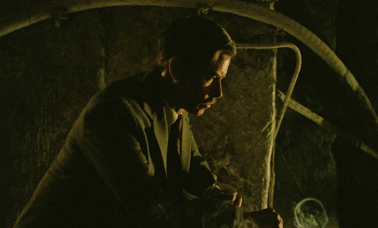Cena do filme "O Brutalista", de Brady Corbet