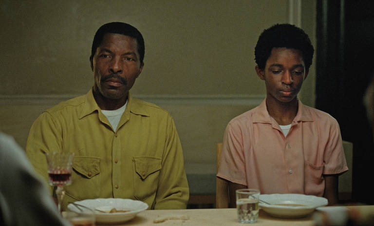 Cena do filme "O Brutalista", de Brady Corbet