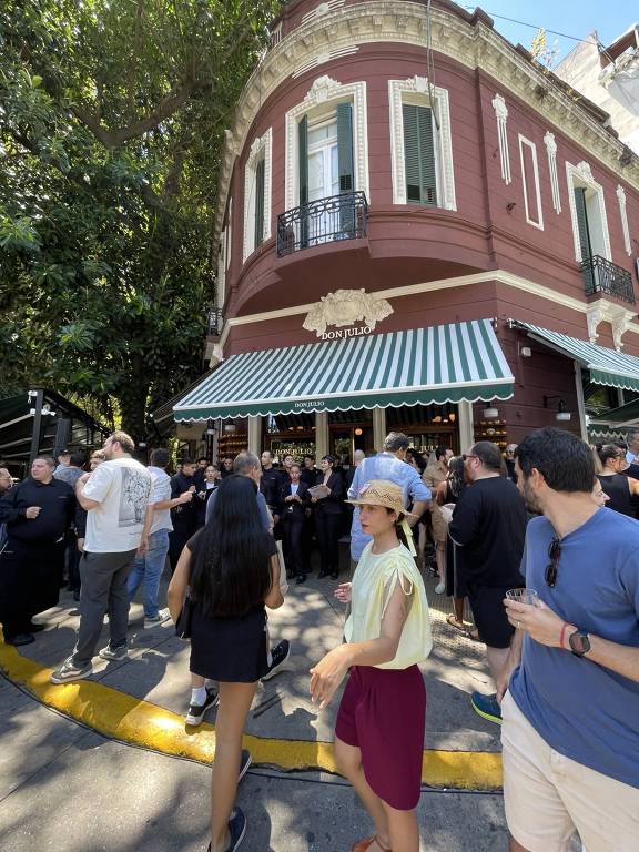 Fachada do restaurante Don Julio， em Buenos Aires