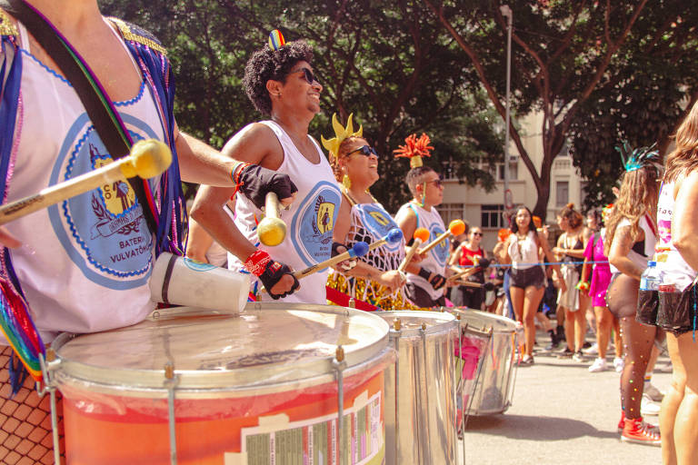 Veja imagens dos blocos que participam do Carnaval 2025 de São Paulo