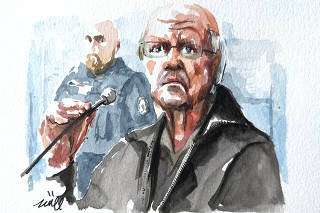 Trial of ex-surgeon Joel Le Scouarnec at the courthouse in Vannes