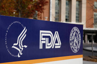 FILE PHOTO: The headquarters of the U.S. Food and Drug Administration (FDA) is seen in Silver Spring, Maryland