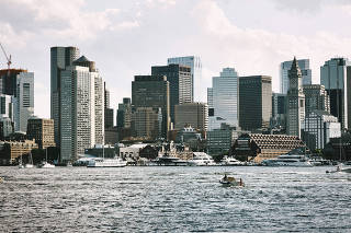The Boston skyline on June 27, 2024.  (Simon Simard/The New York Times)