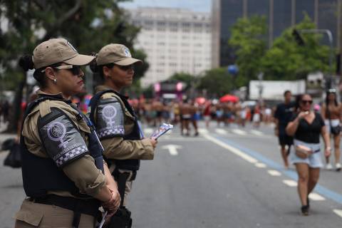 Guarda Municipal atua no Carnaval do Rio de Janeiro