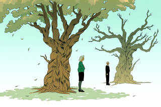 Women outlive men, by something of a long shot: In the United States, women have a life expectancy of about 80, compared to around 75 for men. (Bianca Bagnarelli/The New York Times)