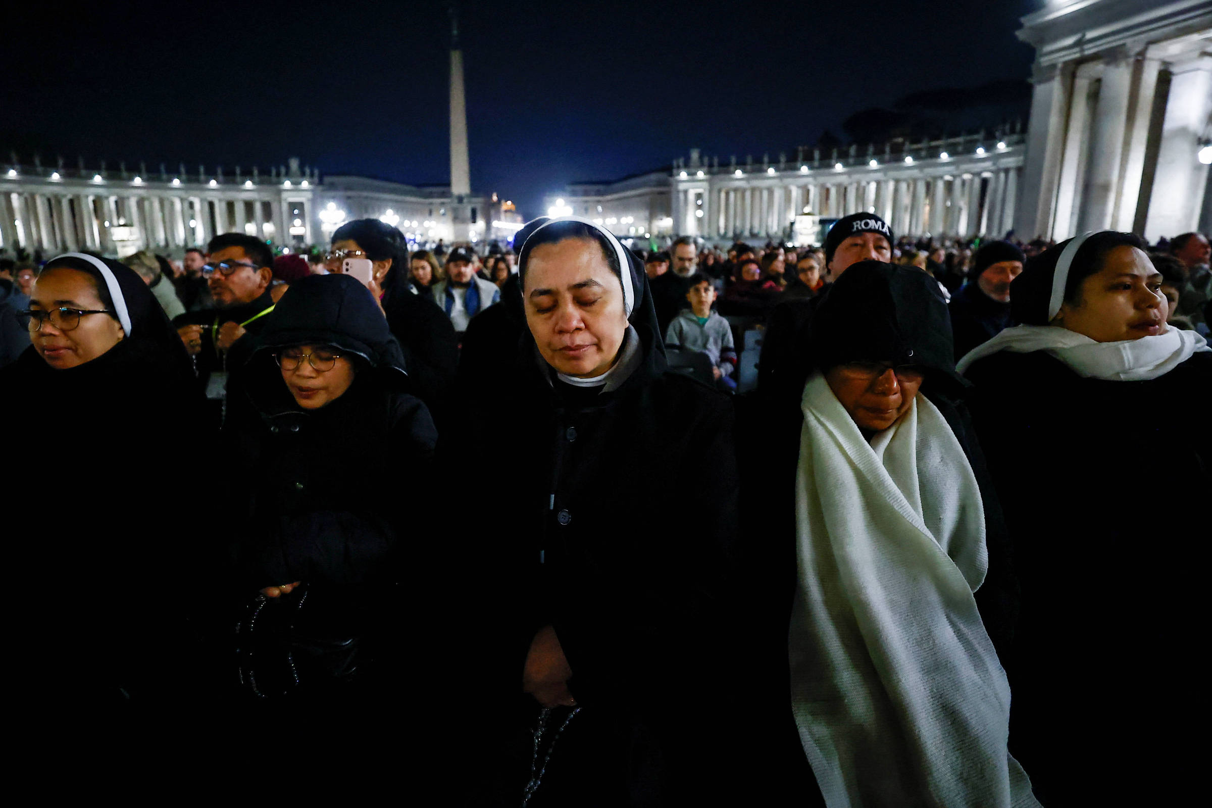 Papa Francisco tem noite tranquila e sem insuficiência respiratória, diz Vaticano