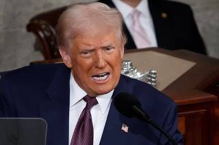 Donald Trump Delivers Joint Address To Congress