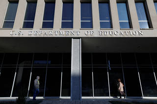 FILE PHOTO: The Department of Education in Washington