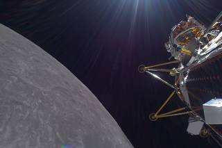 Intuitive Machines' lunar lander Athena projected to land on the Moon