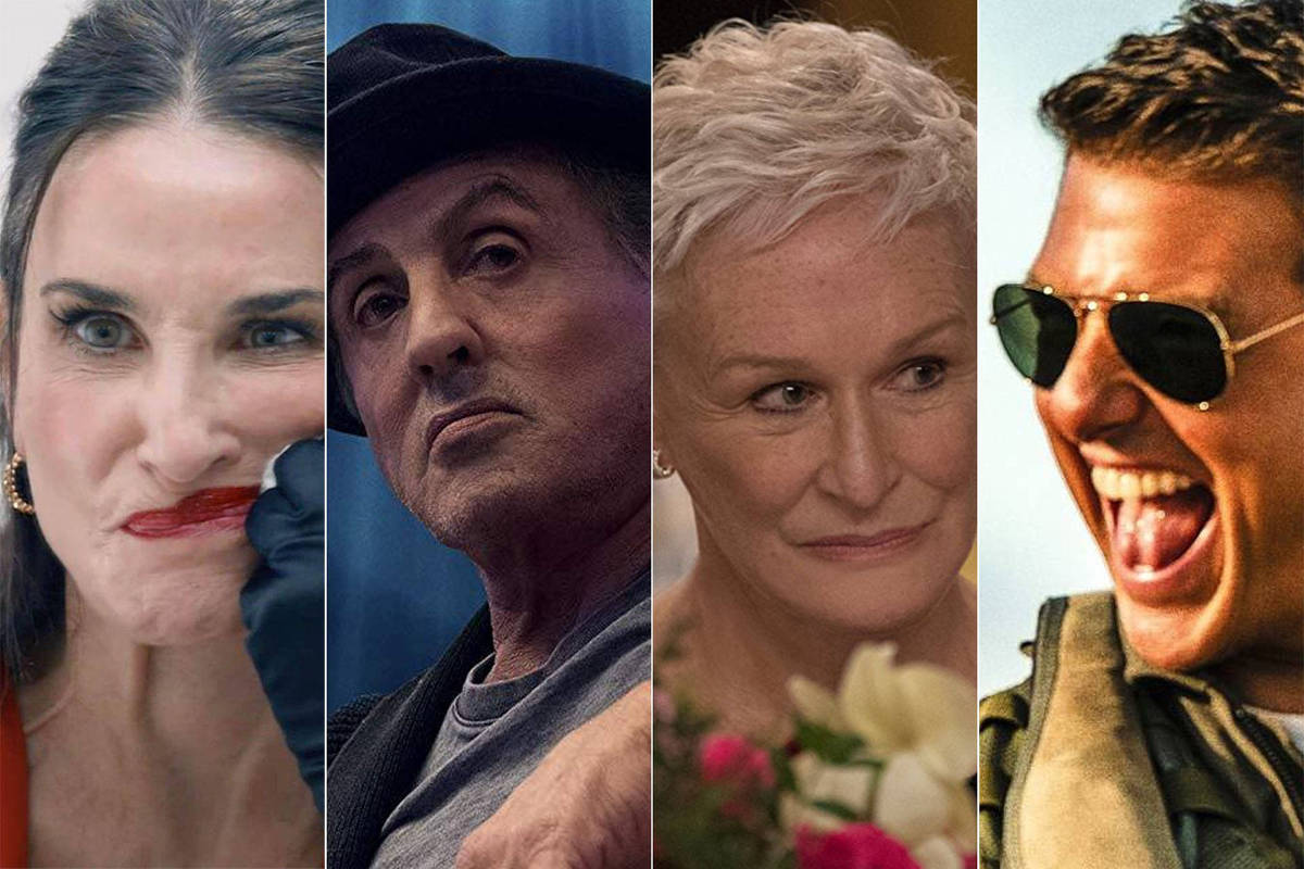 Além de Demi Moore, veja atores esnobados no Oscar, com Tom Cruise e Stallone