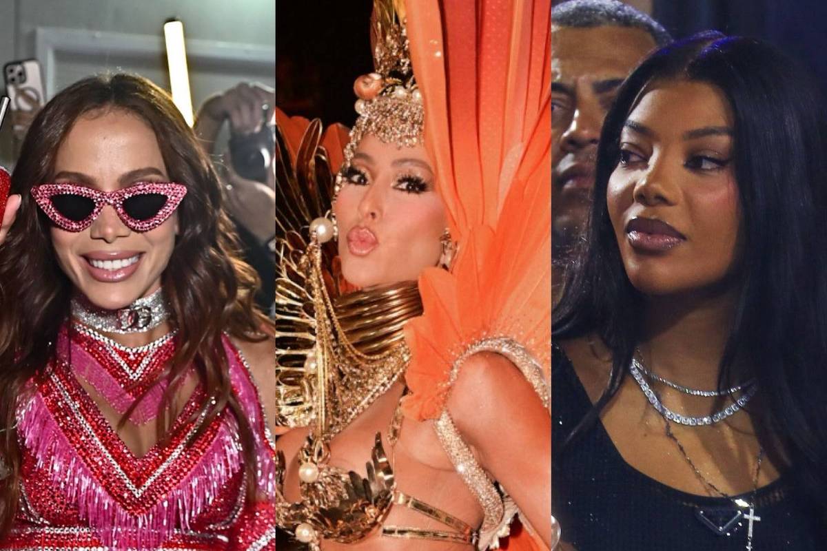 Famosos comparecem ao Desfile das Campeãs no Carnaval do Rio; confira looks