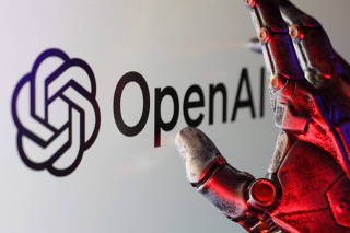 Illustration shows OpenAI logo
